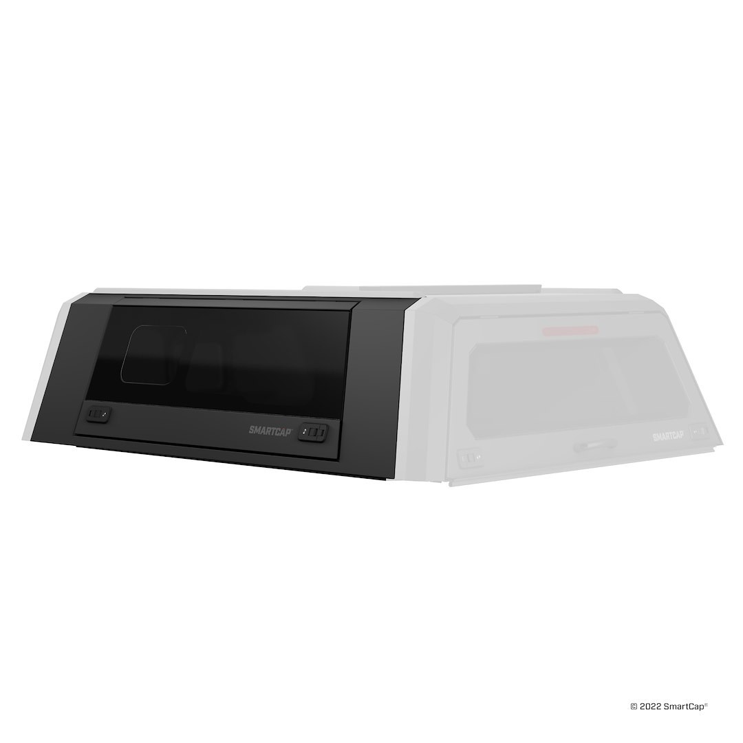 RSI North America Truck Cap Side Panel, Evo Sport, Replacement for EV0101, Matte Black, Stainless Steel, Single – EV0101-MB-SPL