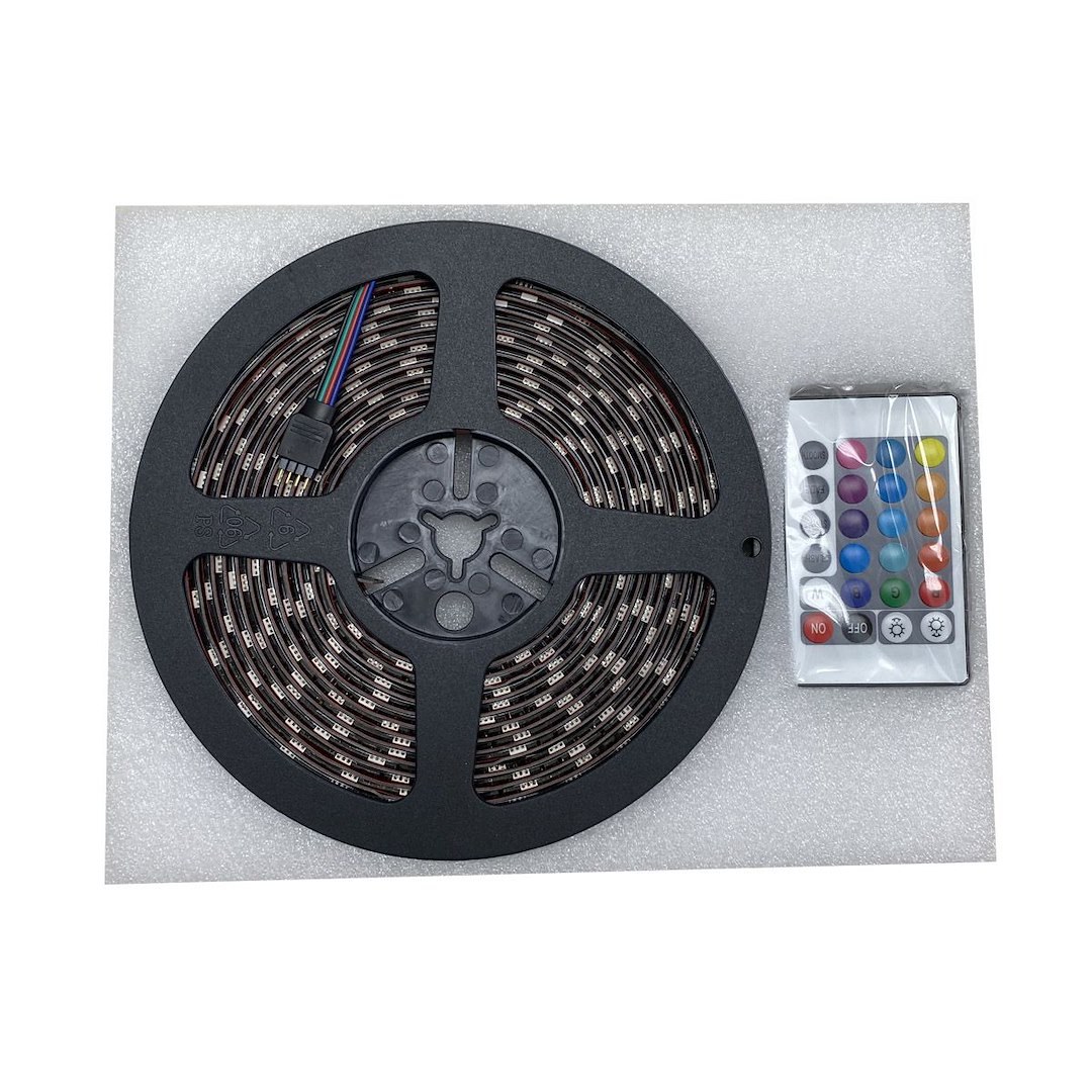 Race Sport Lighting Rope Light, Professional Grade, 5050 LED Strip, 5 Meter Length, Multi-Color, 120 Degree Viewing Angle – RS-16FT-5050-RGB