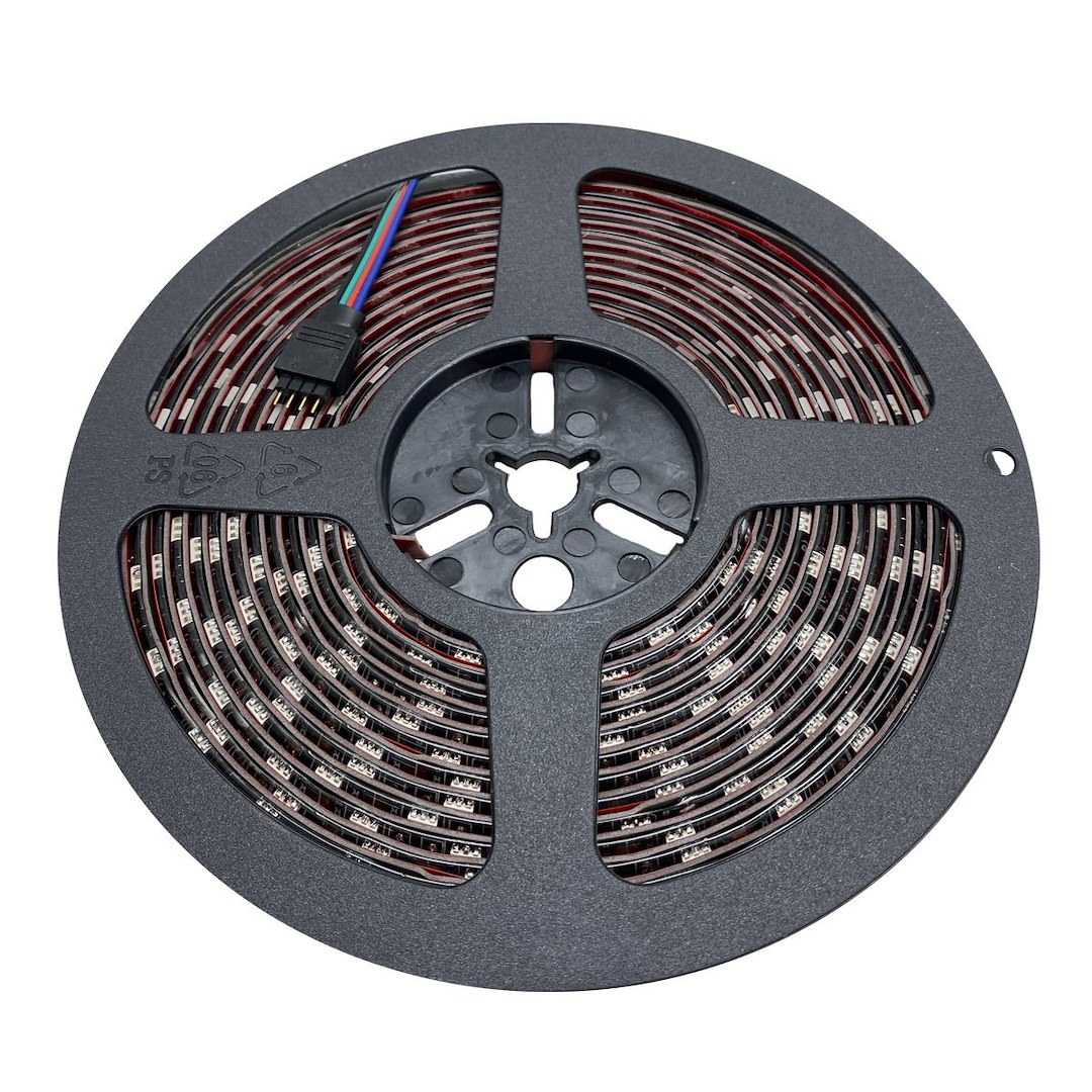 Race Sport Lighting Rope Light, Professional Grade, 5050 LED Strip, 5 Meter Length, Multi-Color, 120 Degree Viewing Angle – RS-16FT-5050-RGB