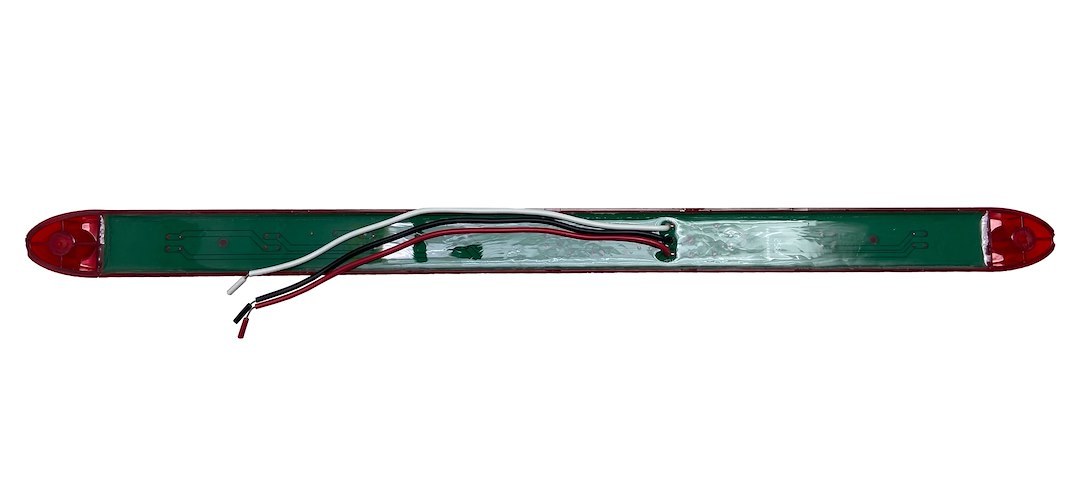 Race Sport Lighting Tailgate Light – LED, 17 Inch Light Bar, Red Lens, Red Brake Signal, Red Housing – RS-17-RED