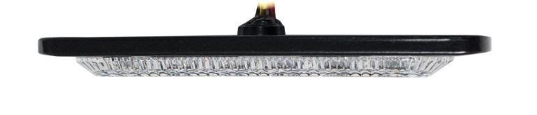 Race Sport Lighting Strobe Light Kit, 4 Ultra Slim Led’s, Black Housing, Clear Lens, Amber, Surface Mount, 12 Volt to 24 Volt, 12 Watt – RS70014A