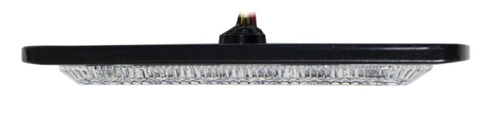 Race Sport Lighting Strobe Light Kit, 6 Ultra Slim Led’s, Black Housing, Clear Lens, Red, Surface Mount, 12 Volt to 24 Volt, 18 Watt – RS70016R