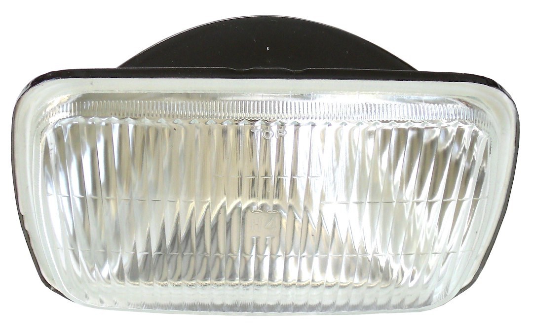 Race Sport Lighting Headlight Conversion Kit, Replaces H6054 Headlamps, 7 Inch X 6 Inch Rectangle OEM Style Lens – RS-7005
