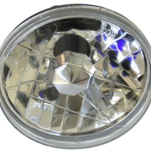 Race Sport Lighting Headlight Conversion Kit, Replaces H5006 Headlamps, 5 Inch Round Diamond Cut Style Lens – RS-7013