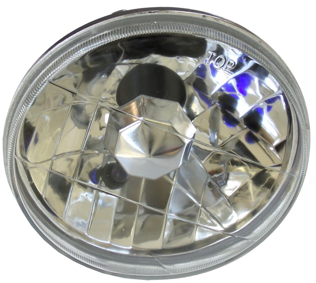 Race Sport Lighting Headlight Conversion Kit, Replaces H5006 Headlamps, 5 Inch Round Diamond Cut Style Lens – RS-7013