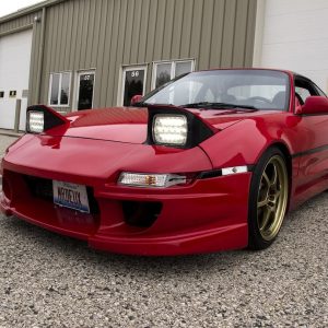 Race Sport Lighting Headlight Conversion Kit – LED, Replaces H6054 Headlamps, 7 Inch X 6 Inch Rectangle Sealed Beam Lens, Cree LED – RS-7X6-LEDC-PR