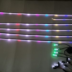 Race Sport Lighting Interior Light, Colortrail, 10 LED 2-DOOR Vehicle Complete Kit, Multi-Color, Set of 10, IP65 Rating – AKIT2DR