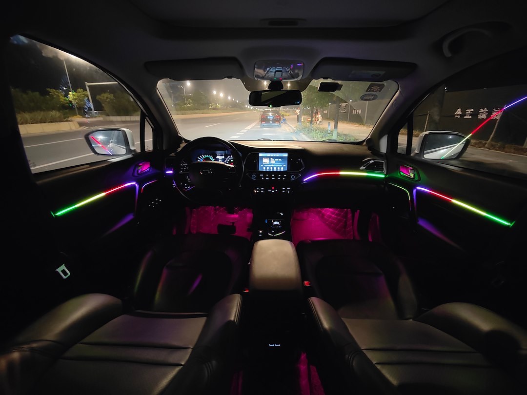 Race Sport Lighting Interior Light, Colortrail, 18 LED 4-DOOR Vehicle Complete Kit, Multi-Color, Set of 18, IP65 Rating – AKIT4DR