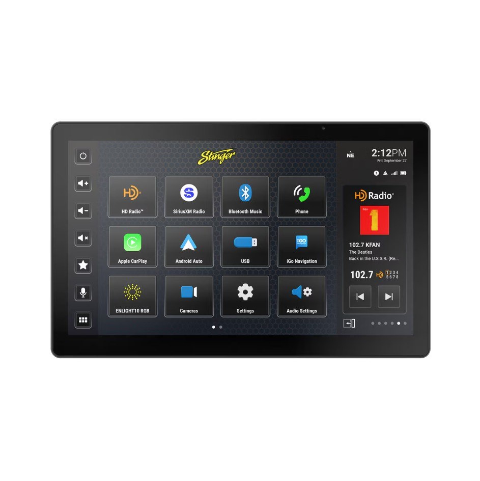 Race Sport Lighting Radio, HORIZON12, Automotive, AM/ FM – IX212