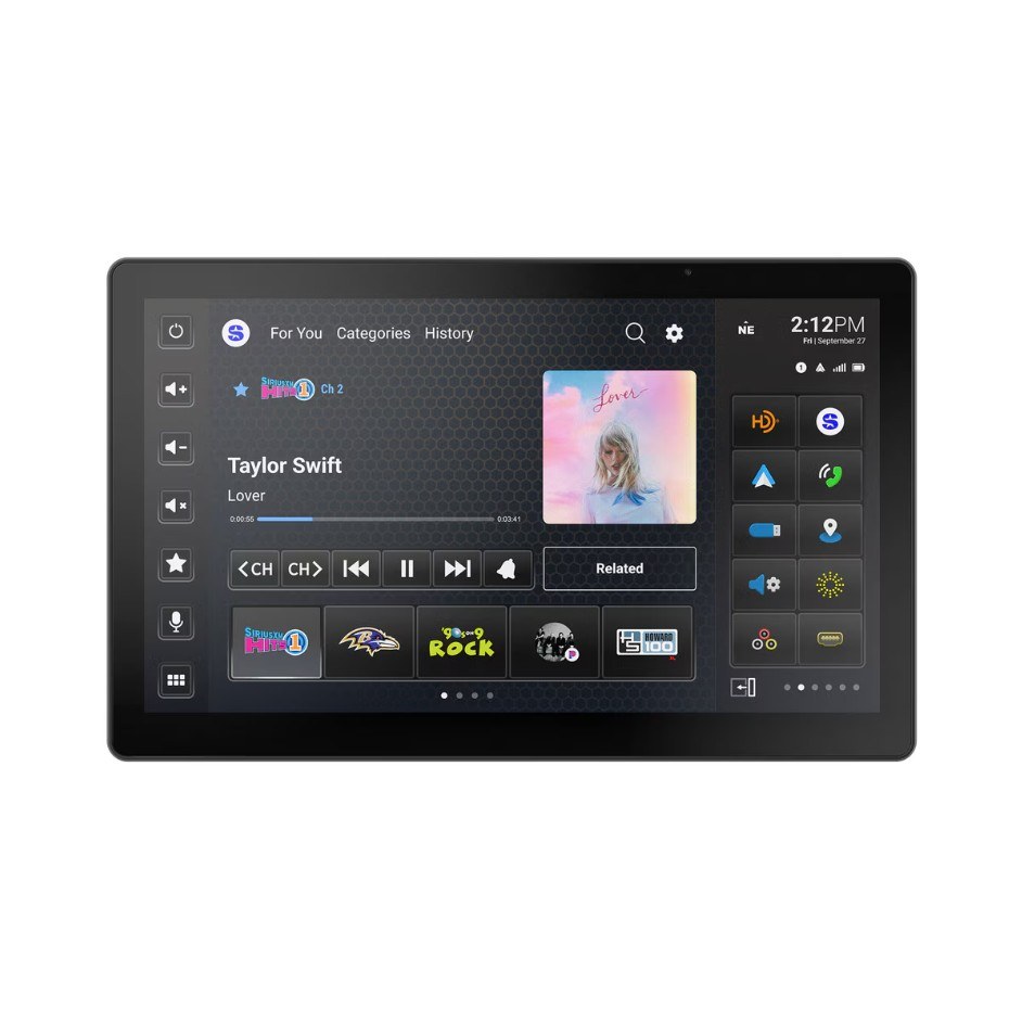 Race Sport Lighting Radio, HORIZON12, Automotive, AM/ FM – IX212