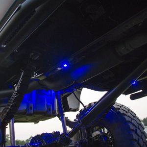Race Sport Lighting Underbody Light Kit, Colorsmart ®, Pod Strips, Multi-Color, 12 Volt DC, Black Housing, With Bluetooth App Control – RSLD4KITCS
