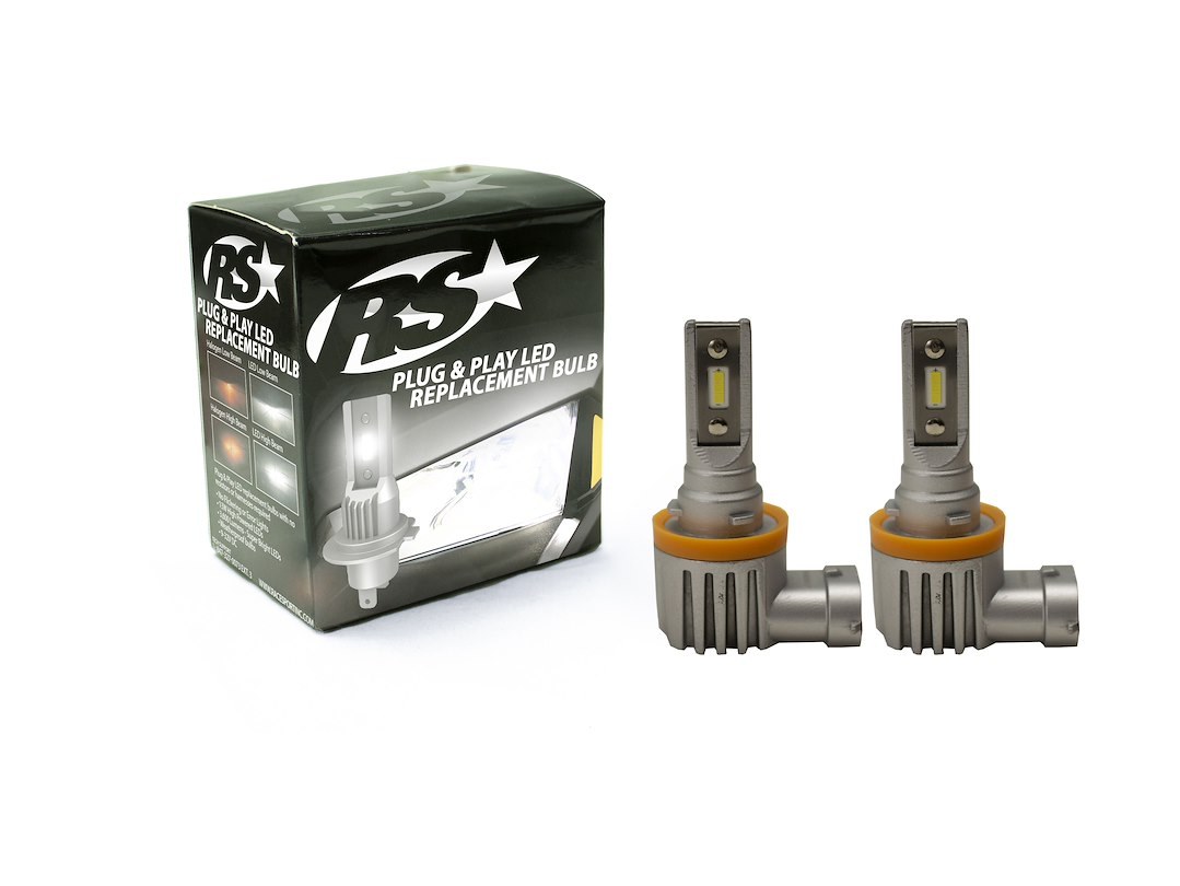 Race Sport Lighting Driving/ Fog Light Bulb, Pnp Series, H9, LED, 13 Watt, 2000 Lumens, 6000K Light Color Temperature, 9 to 32 Volt – RSPNPH9
