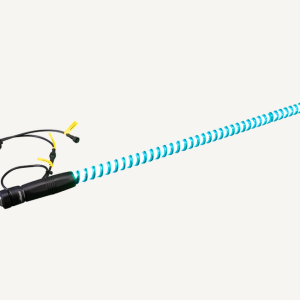 Race Sport Lighting Warning Whip, Colortrail, 4 Foot Fixed Height, Full Length LED Lighted, IP67 Rating, 50,000 Hours Life Expectancy – RSCW410