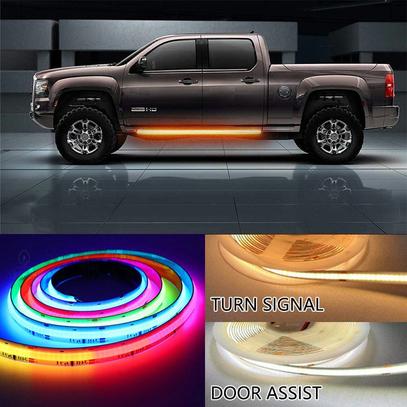 Race Sport Lighting Running Board Light Kit, Lopro Series, LED – RSLEDBAR76