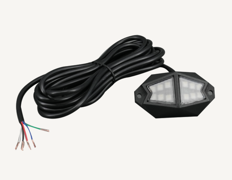 Race Sport Lighting Underbody Light Kit, Colortrail, LED, Multi-Color, 12 Volt, 2 Piece – RSRGBW