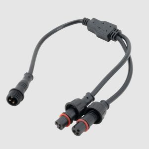 Race Sport Lighting Wiring Harness Connector, Y Adapter for Stinger ENLIGHT10 Spxdbtc/ Colortrail Rscbtc Bluetooth Controller – SPXYADP