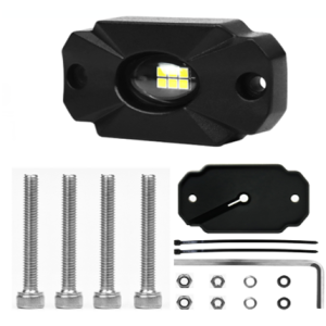 Race Sport Lighting Underbody Light Kit, Osram LED, White, 9 to 30 Volt DC at 0.5 to 2 Amp Draw, 30,000 Hours Lifetime, IP68 Rated – ULTRA1W