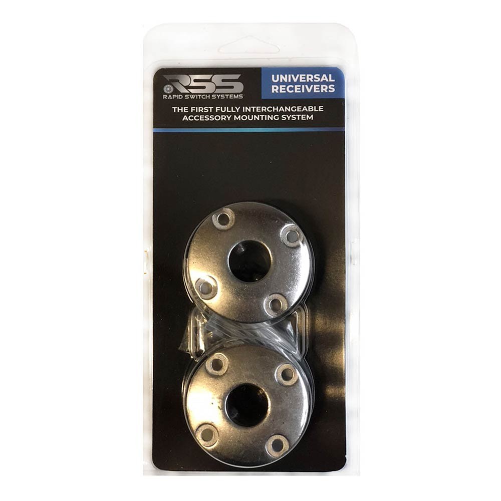 Rapid Switch Tie Down Anchor Plate, Surface Mount, Bolt-On, Silver, Stainless Steel, Set of 2, With Hardware – RSS1003