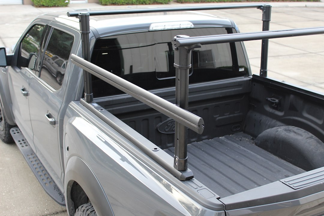 Rapid Switch Ladder Rack Side Rail, Use to Upgrade Pro Sport Racks, 300 Pound Capacity, Black – RSS2004