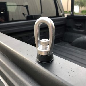 Rapid Switch Tie Down Anchor, Bolt-On Surface Mount, Silver, Stainless Steel, Set of 2 – RSS2007