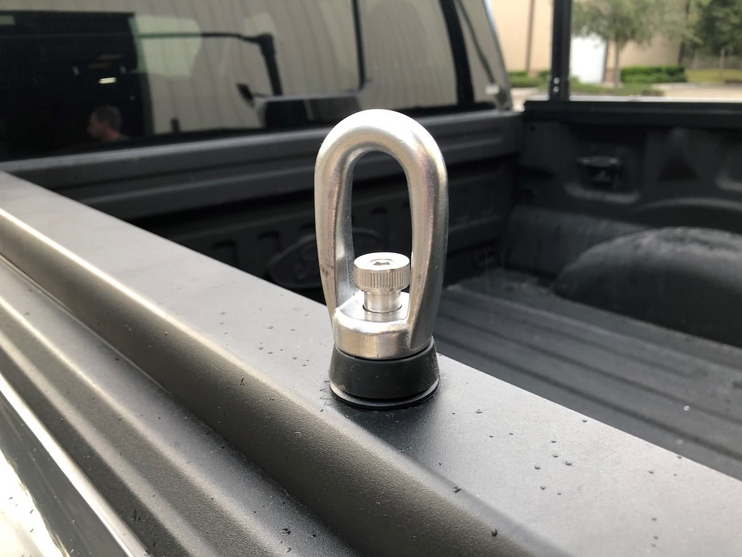 Rapid Switch Tie Down Anchor, Bolt-On Surface Mount, Silver, Stainless Steel, Set of 2 – RSS2007
