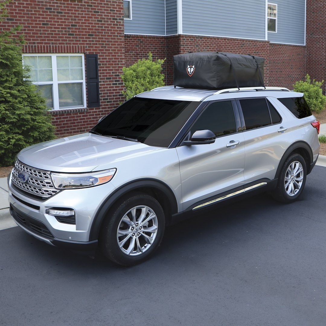 Rightline Cargo Carrier, Ace 2, Bag Style, 15 Cubic Foot Capacity, 44 Inch X 34 Inch X 17 Inch, Compatible with or Without Roof Rack, Black – 100A20
