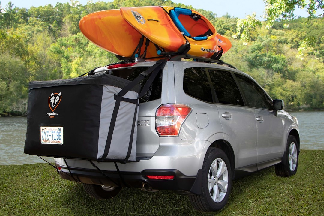 Rightline Cargo Bag, For Car Back Carrier, 40 Inch Length X 20 Inch Width X 28 Inch Height, 13 Cubic Foot Capacity – 100B90