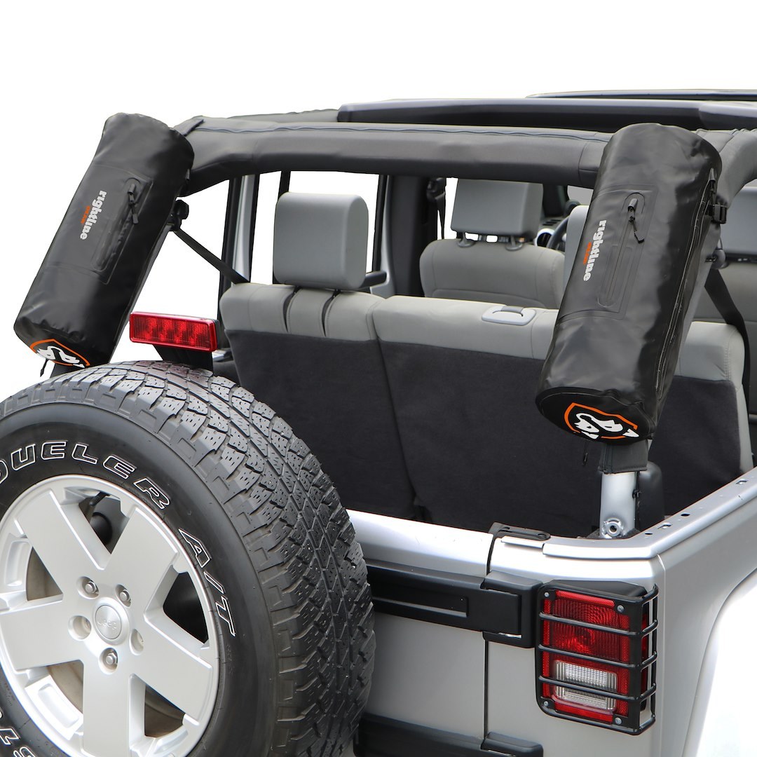 Rightline Cargo Bag, Straps to Roll Bar, 20 Inch Length X 8 Inch Depth, Main Compartment and Zippered Side Pocket – 100J70-B