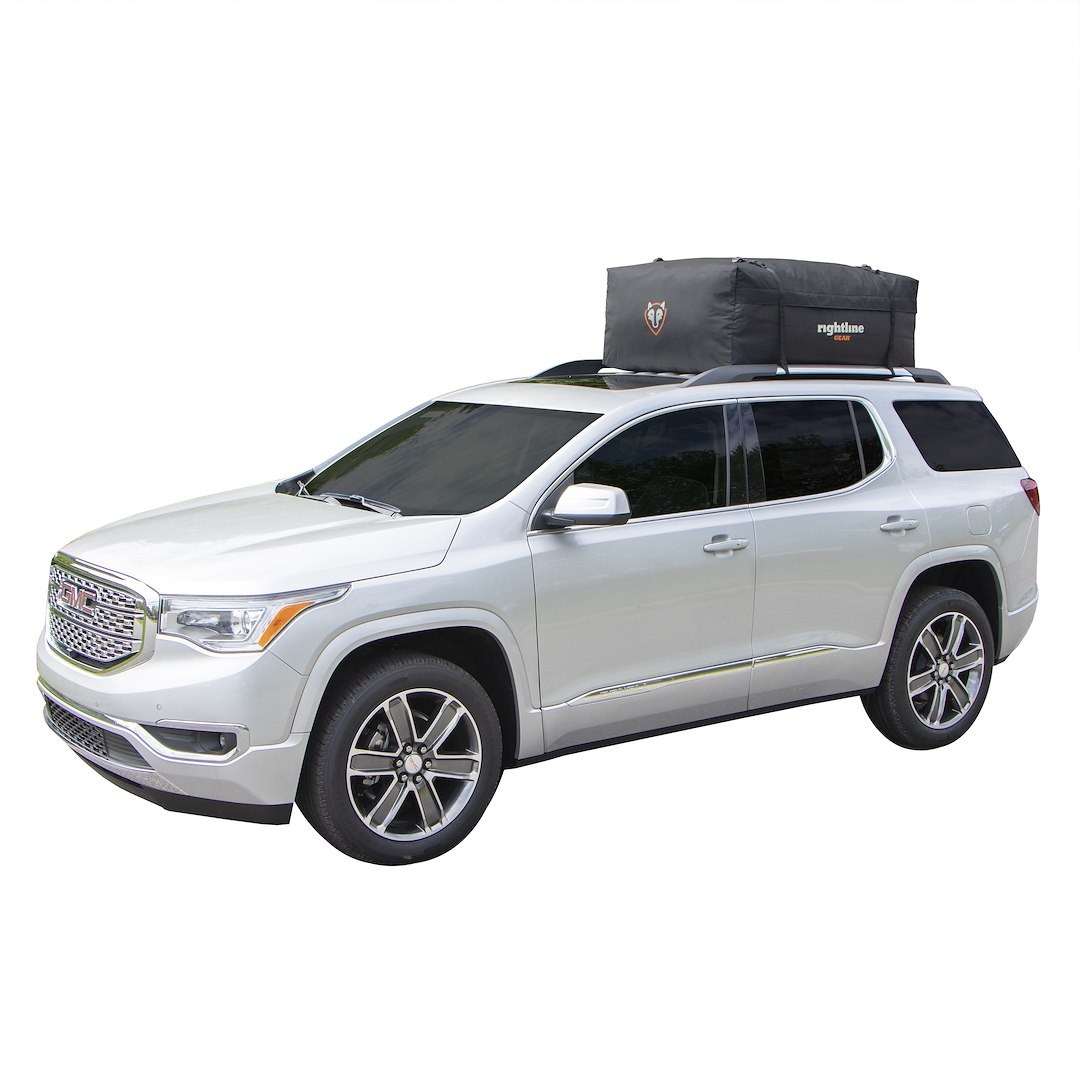 Rightline Cargo Carrier, Range 3, Bag Style, 18 Cubic Foot Capacity, 48 Inch X 36 Inch X 18 Inch, Compatible with or Without Roof Rack, Black – 100R30