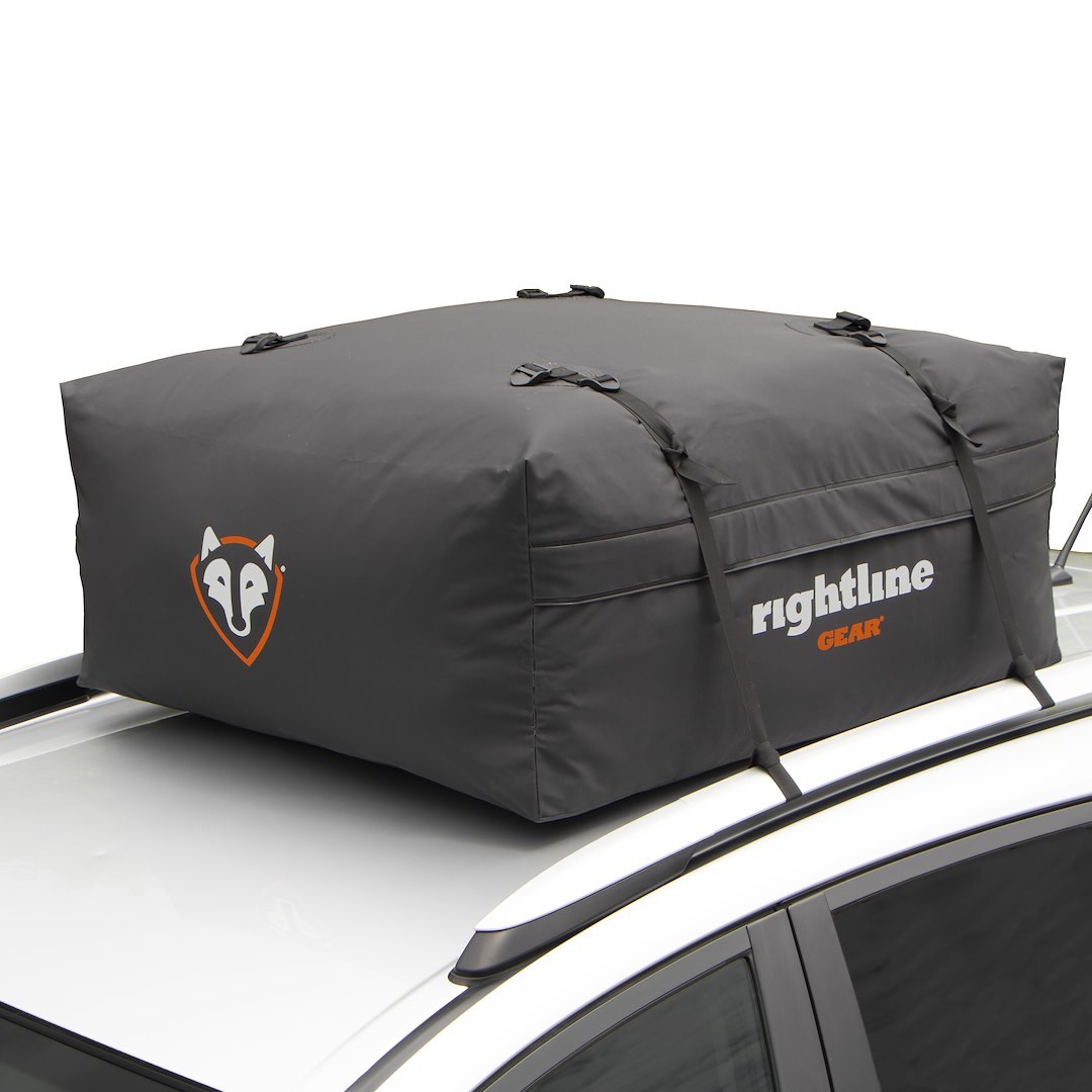 Rightline Cargo Carrier, Range Jr, Bag Style, 10 Cubic Foot Capacity, 36 Inch X 32 Inch X 15 Inch, Compatible with or Without Roof Rack – 100R50