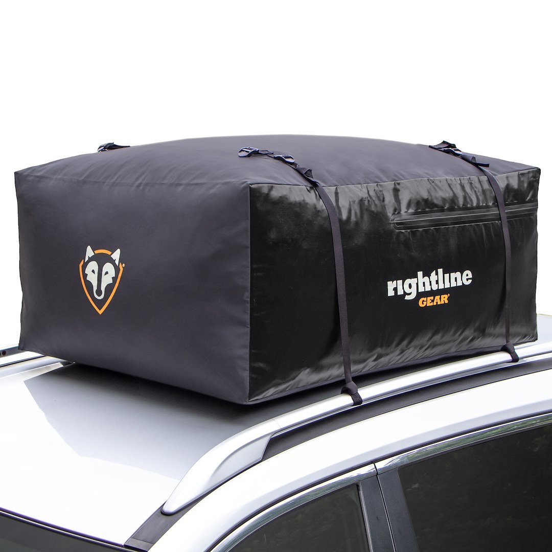 Rightline Cargo Carrier, Sport 2, Bag Style, 15 Cubic Foot Capacity, 42 Inch X 34 Inch X 18 Inch, Compatible with or Without Roof Rack, Black – 100S20