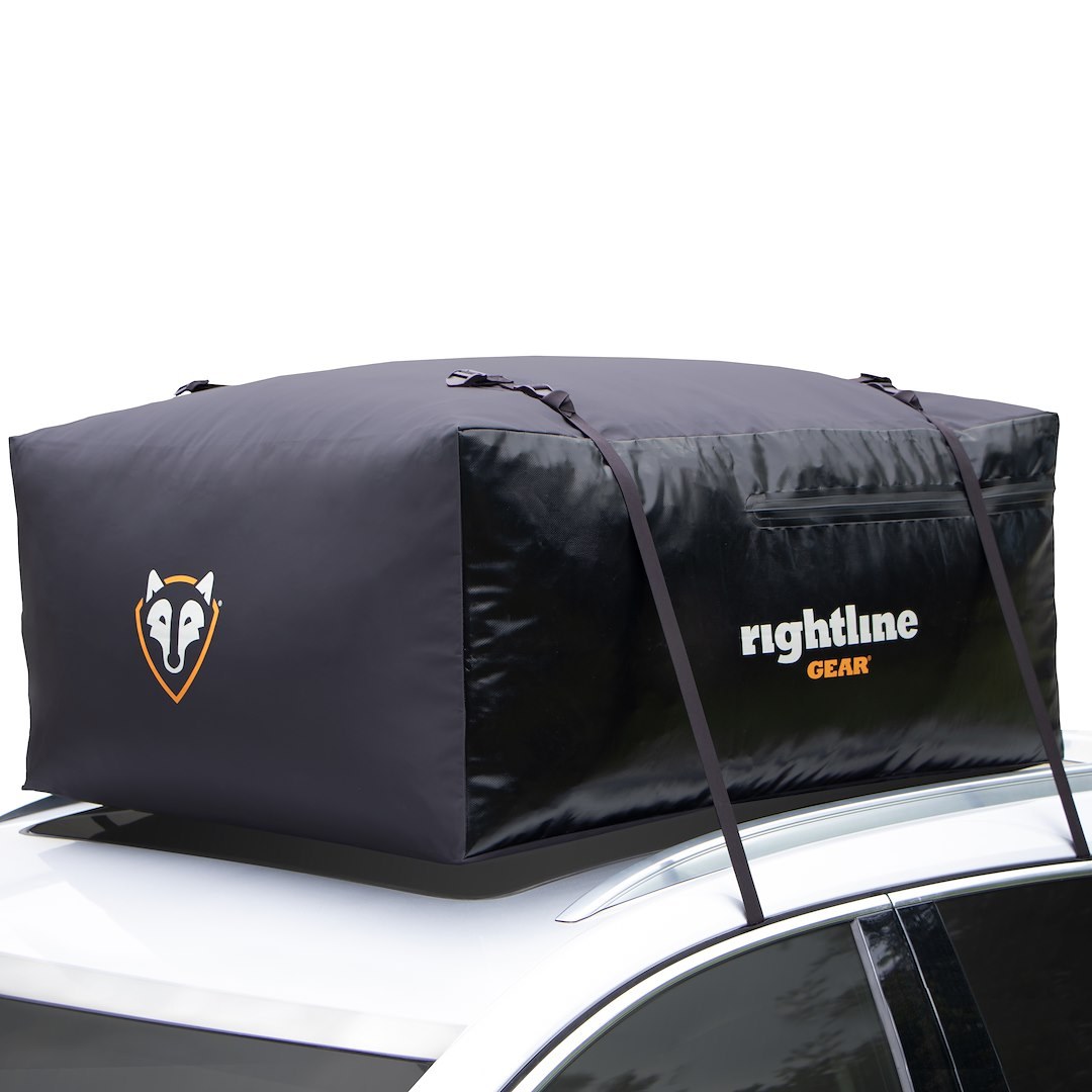 Rightline Cargo Carrier, Sport 2, Bag Style, 15 Cubic Foot Capacity, 42 Inch X 34 Inch X 18 Inch, Compatible with or Without Roof Rack, Black – 100S20