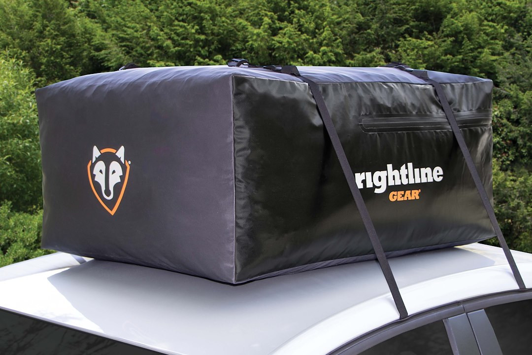 Rightline Cargo Carrier, Sport Jr, Bag Style, 10 Cubic Foot Capacity, 36 Inch X 30 Inch X 16 Inch, Compatible with or Without Roof Rack – 100S50