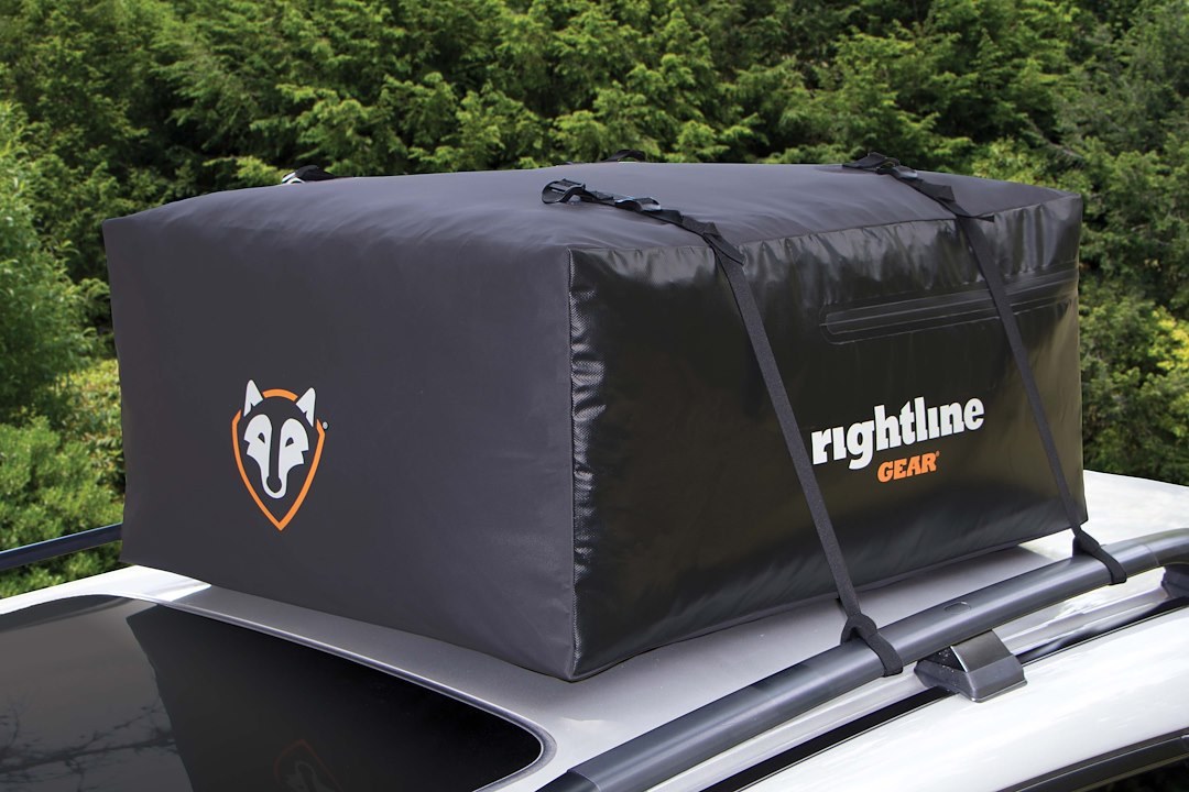 Rightline Cargo Carrier, Sport Jr, Bag Style, 10 Cubic Foot Capacity, 36 Inch X 30 Inch X 16 Inch, Compatible with or Without Roof Rack – 100S50