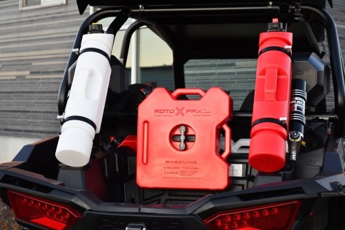 Rotopax Liquid Storage Container, Rollpax, Red, 1.5 Gallon, Roll Bar Mount, Formulated Plastic, Epa and Carb Compliant – RP-1.5G-FB