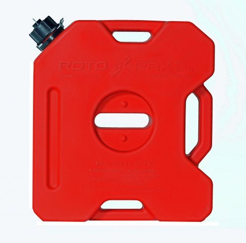 Rotopax Liquid Storage Container, Red, 1.75 Gallon, Bolt-On/ Free Standing, Formulated Plastic, Epa and Carb Compliant – RX-1.75G