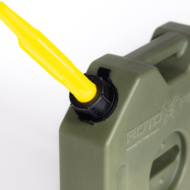 Rotopax Liquid Storage Container, Od Green, 1.75 Gallon, Bolt-On/ Free Standing, Formulated Plastic, Epa and Carb Compliant – RX-1.75OD