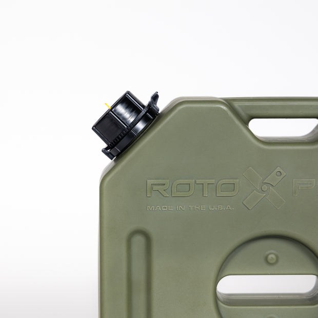 Rotopax Liquid Storage Container, Od Green, 1.75 Gallon, Bolt-On/ Free Standing, Formulated Plastic, Epa and Carb Compliant – RX-1.75OD