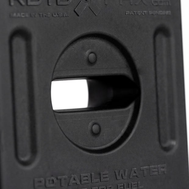 Rotopax Liquid Storage Container, Black, 1 Gallon, Bolt-On/ Free Standing, Formulated Plastic, Epa and Carb Compliant, Designed to Hold Water – RX-1B