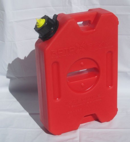 Rotopax Liquid Storage Container, Red, 1 Gallon, Bolt-On/ Free Standing, Formulated Plastic, Epa and Carb Compliant, Designed to Hold Gas – RX-1G