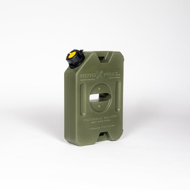 Rotopax Liquid Storage Container, Od Green, 1 Gallon, Bolt-On/ Free Standing, Formulated Plastic, Epa and Carb Compliant – RX-1OD