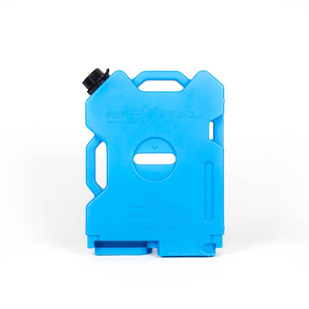 Rotopax Liquid Storage Container, Blue, 2 Gallon, Bolt-On/ Free Standing, Formulated Plastic, Epa and Carb Compliant – RX-2DEF