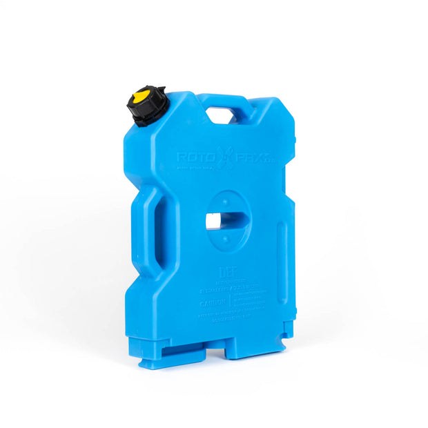 Rotopax Liquid Storage Container, Blue, 2 Gallon, Bolt-On/ Free Standing, Formulated Plastic, Epa and Carb Compliant – RX-2DEF