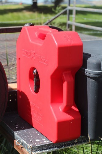 Rotopax Liquid Storage Container, Red, 3 Gallon, Bolt-On/ Free Standing, Formulated Plastic, Epa and Carb Compliant, Designed to Hold Gas – RX-3G