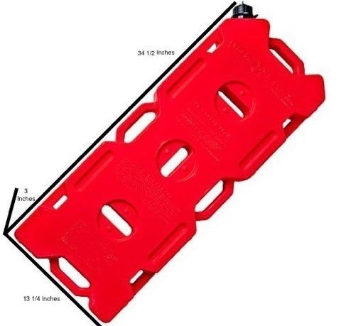 Rotopax Liquid Storage Container, Red, 4 Gallon, Bolt-On, Formulated Plastic, Epa and Carb Compliant, Designed to Hold Gas, With Spout – RX-4G