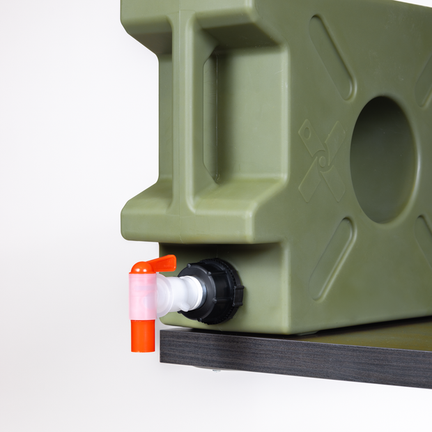 Rotopax Liquid Storage Container, Od Green, 5 Gallon, Bolt-On/ Free Standing, Formulated Plastic, Epa and Carb Compliant – RX-5OD