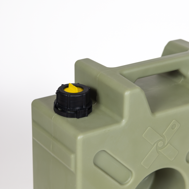 Rotopax Liquid Storage Container, Od Green, 5 Gallon, Bolt-On/ Free Standing, Formulated Plastic, Epa and Carb Compliant – RX-5OD