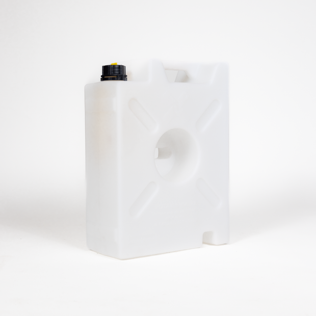 Rotopax Liquid Storage Container, White, 5 Gallon, Bolt-On/ Free Standing, Formulated Plastic, Epa and Carb Compliant, Designed to Hold Water – RX-5W