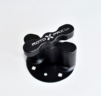 Rotopax Liquid Storage Container Mount, Works with All Rotopax Containers, Holds One Standard Container, Mounts to Any Flat Surface, Black – RX-PM