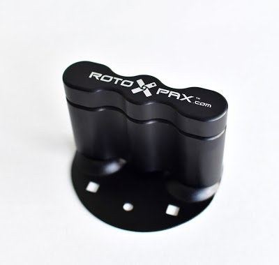Rotopax Liquid Storage Container Mount, Works with All Rotopax Containers, Holds One Standard Container, Mounts to Any Flat Surface, Black – RX-PM